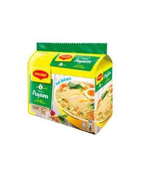 Maggi 2 Minute Noodle Ayam 5x77g